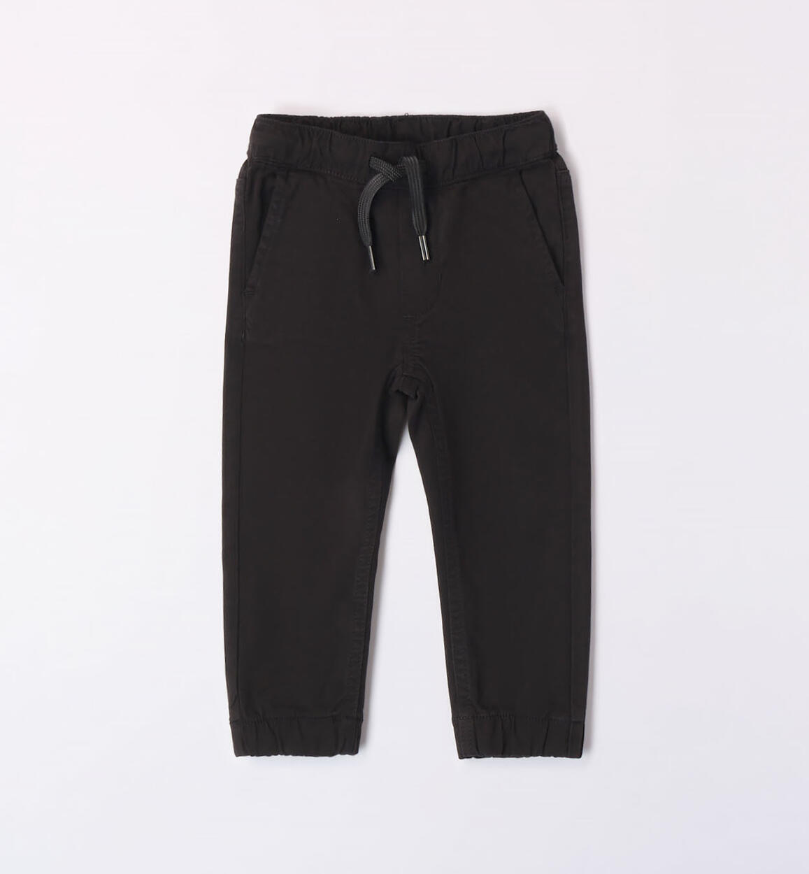 Pantalone bambino regular fit NERO iDO