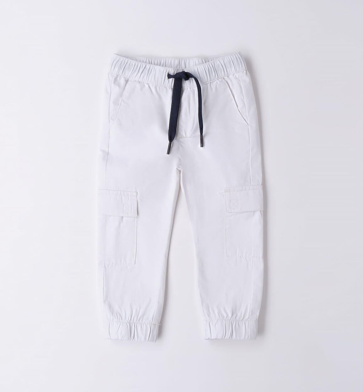 Pantalone cargo bambino BIANCO Sarabanda