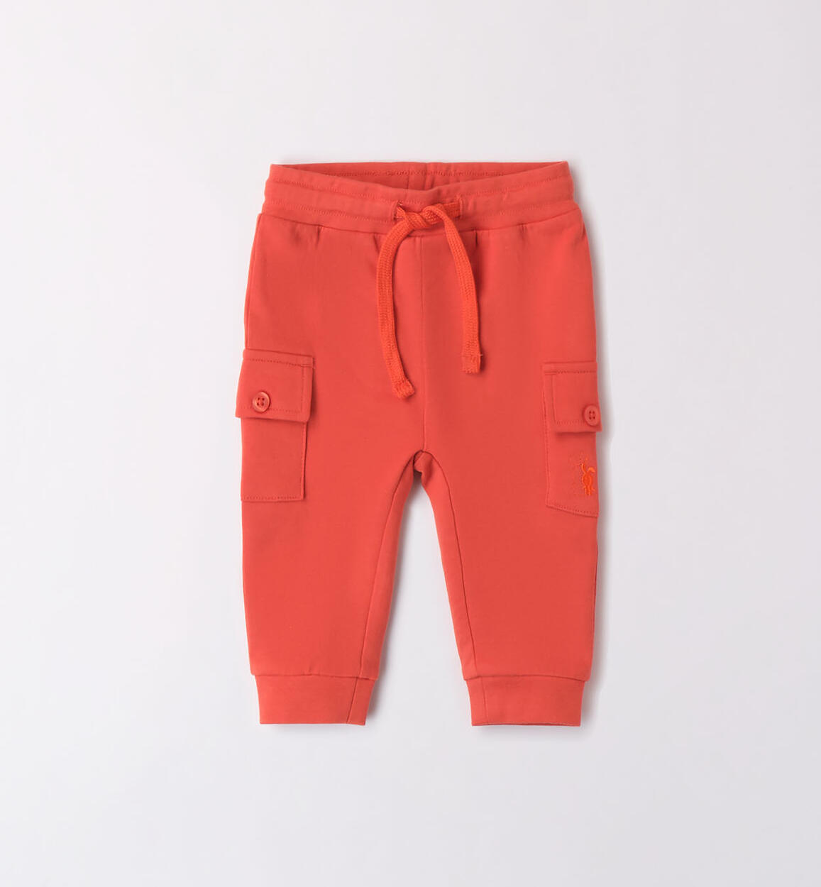 Pantalone cargo bimbo ROSSO iDO