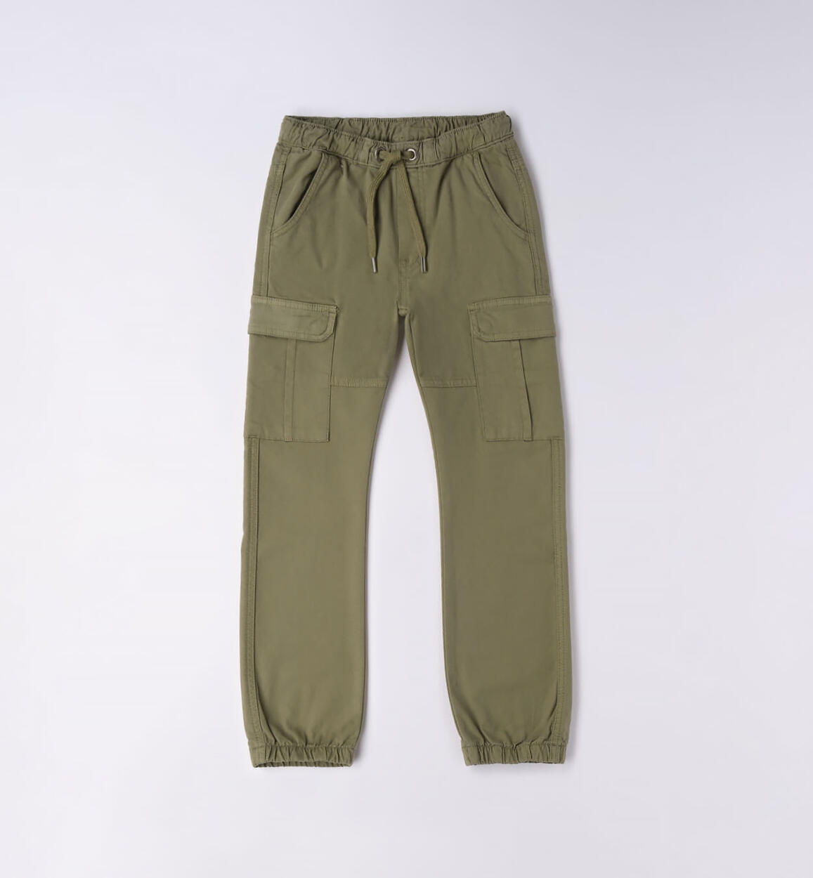 Pantalone cargo ragazzo VERDE iDO