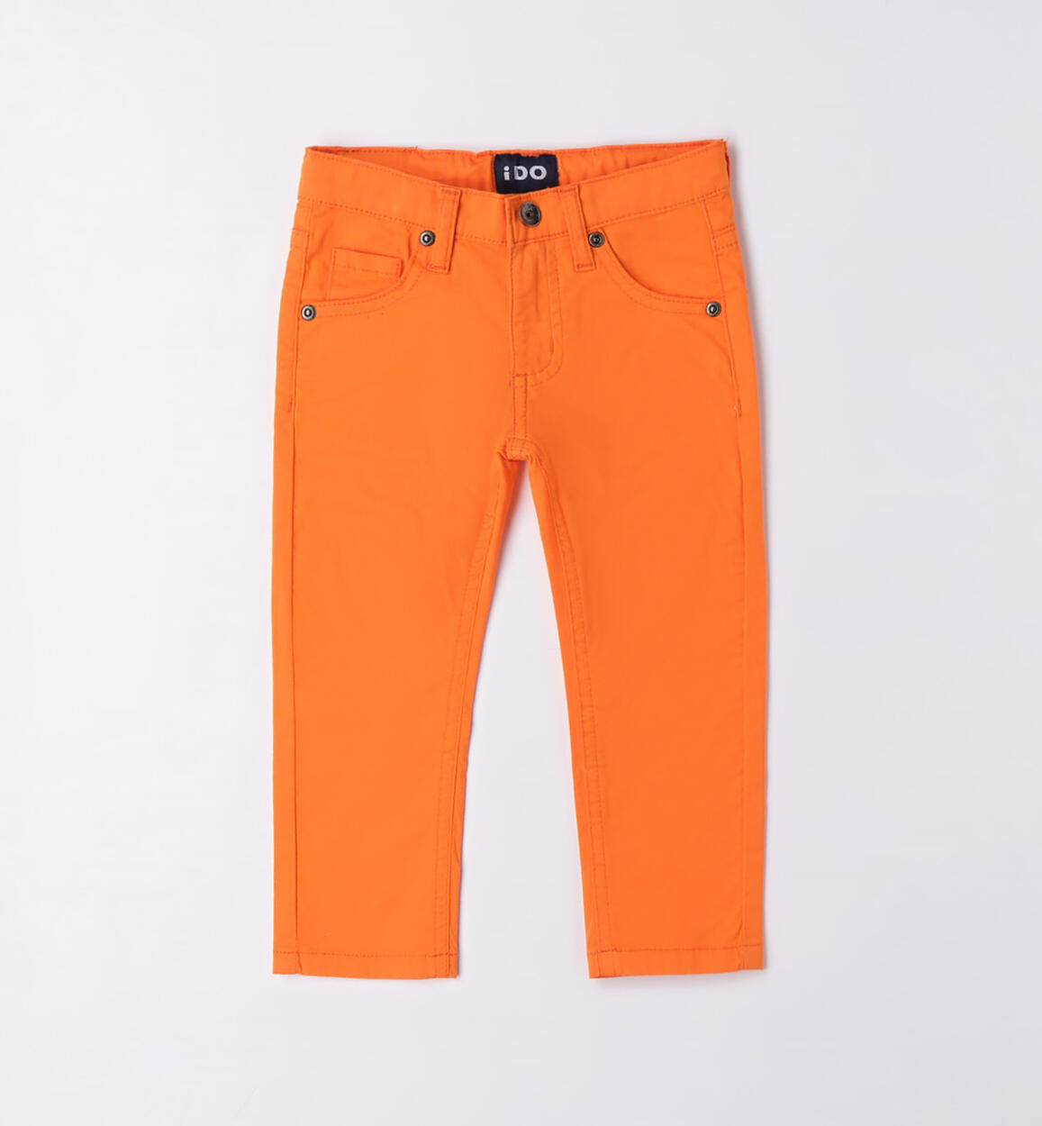 Pantalone classico bambino ARANCIONE iDO