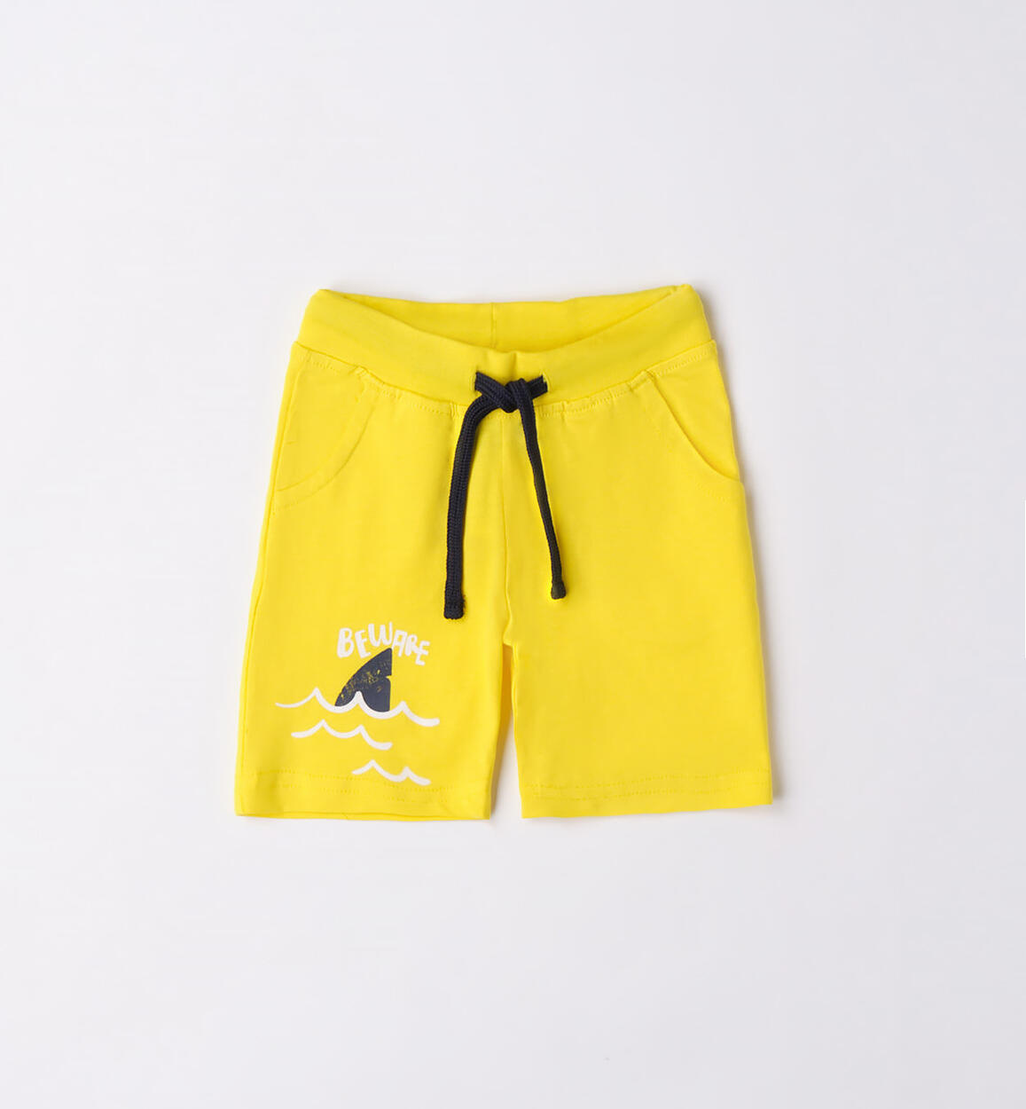 Pantalone corto bambino squalo GIALLO iDO