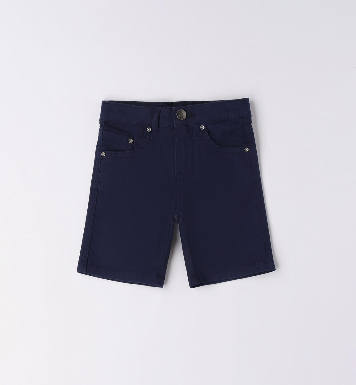 Pantalone corto cotone bambino BLU Sarabanda