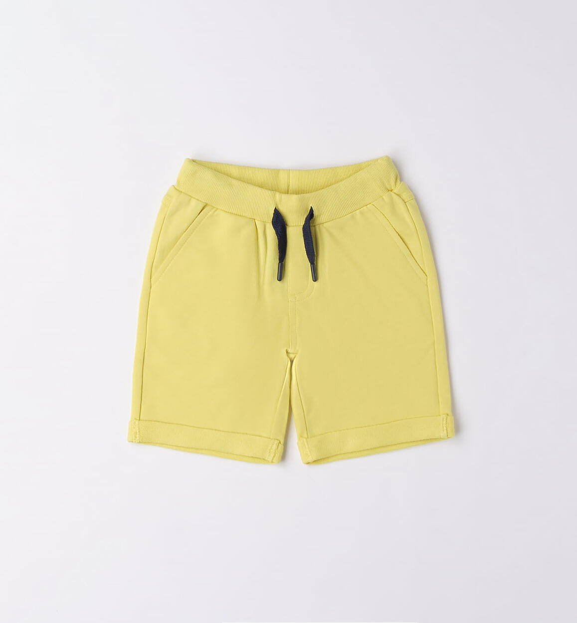 Pantalone corto felpa per bambino GIALLO Sarabanda