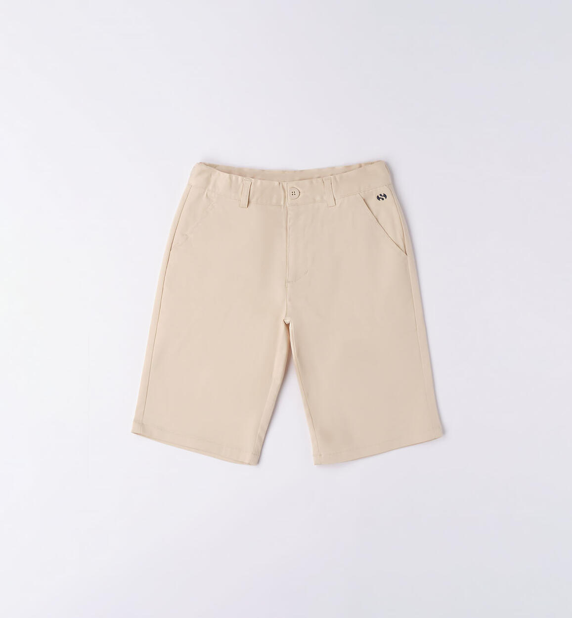 SHORT WOVEN TROUSERS  BEIGE SUPERGA