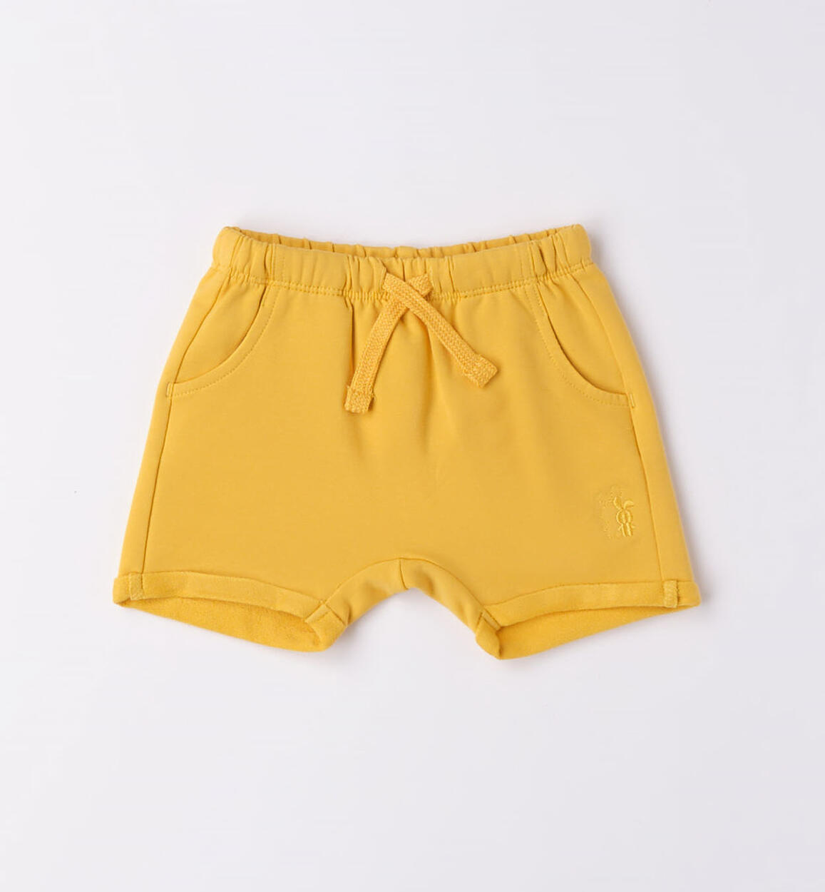 Pantalone corto neonato GIALLO iDO