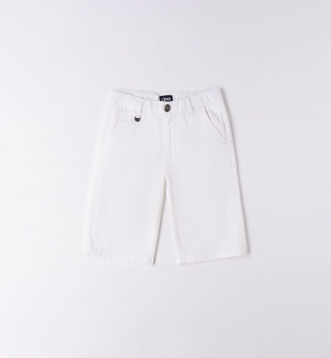 Pantalone corto ragazzo BIANCO iDO