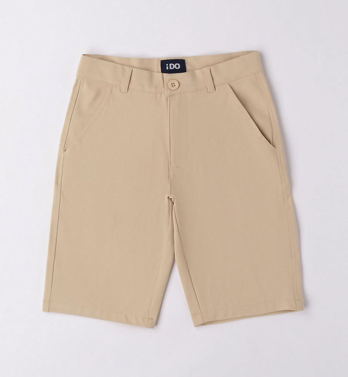 Pantalone corto ragazzo in cotone BEIGE iDO