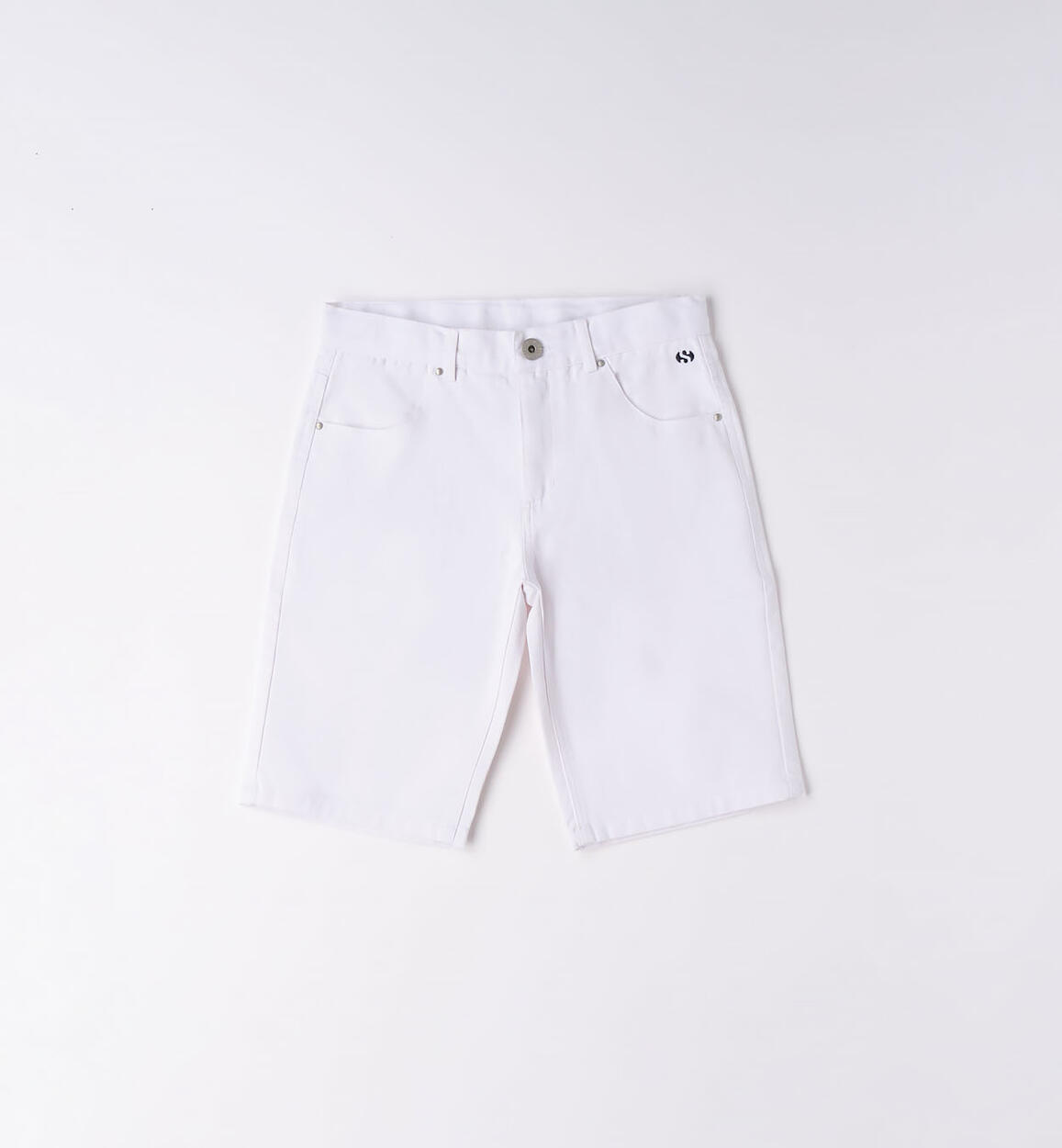 SHORT WOVEN TROUSERS  WHITE SUPERGA