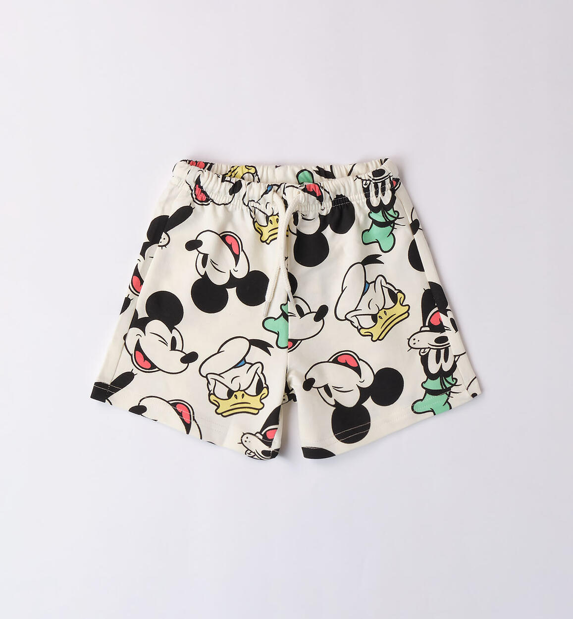 Boys' Mickey Mouse shorts WHITE iDO