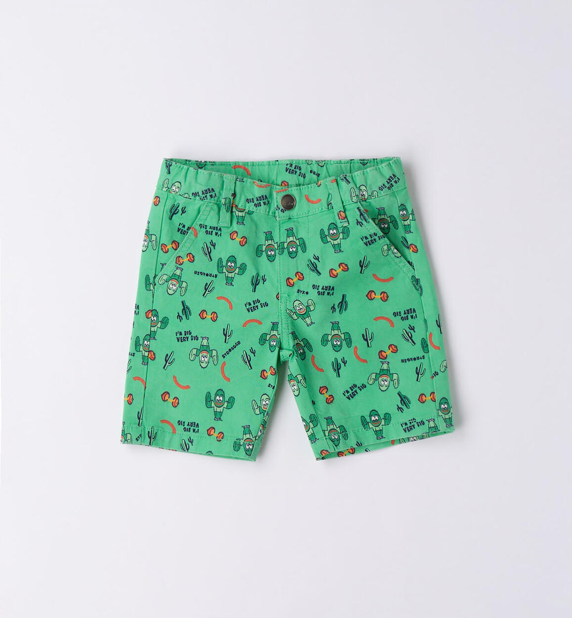 Pantalone corto verde bambino VERDE Sarabanda