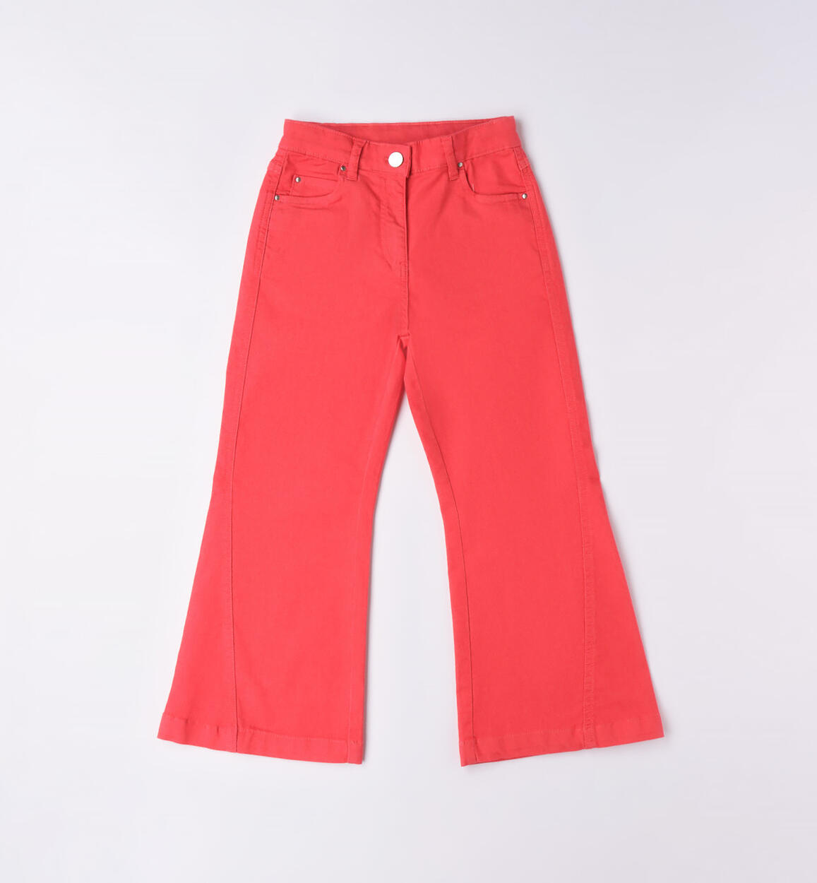 Pantalone crop ragazza ROSSO Sarabanda