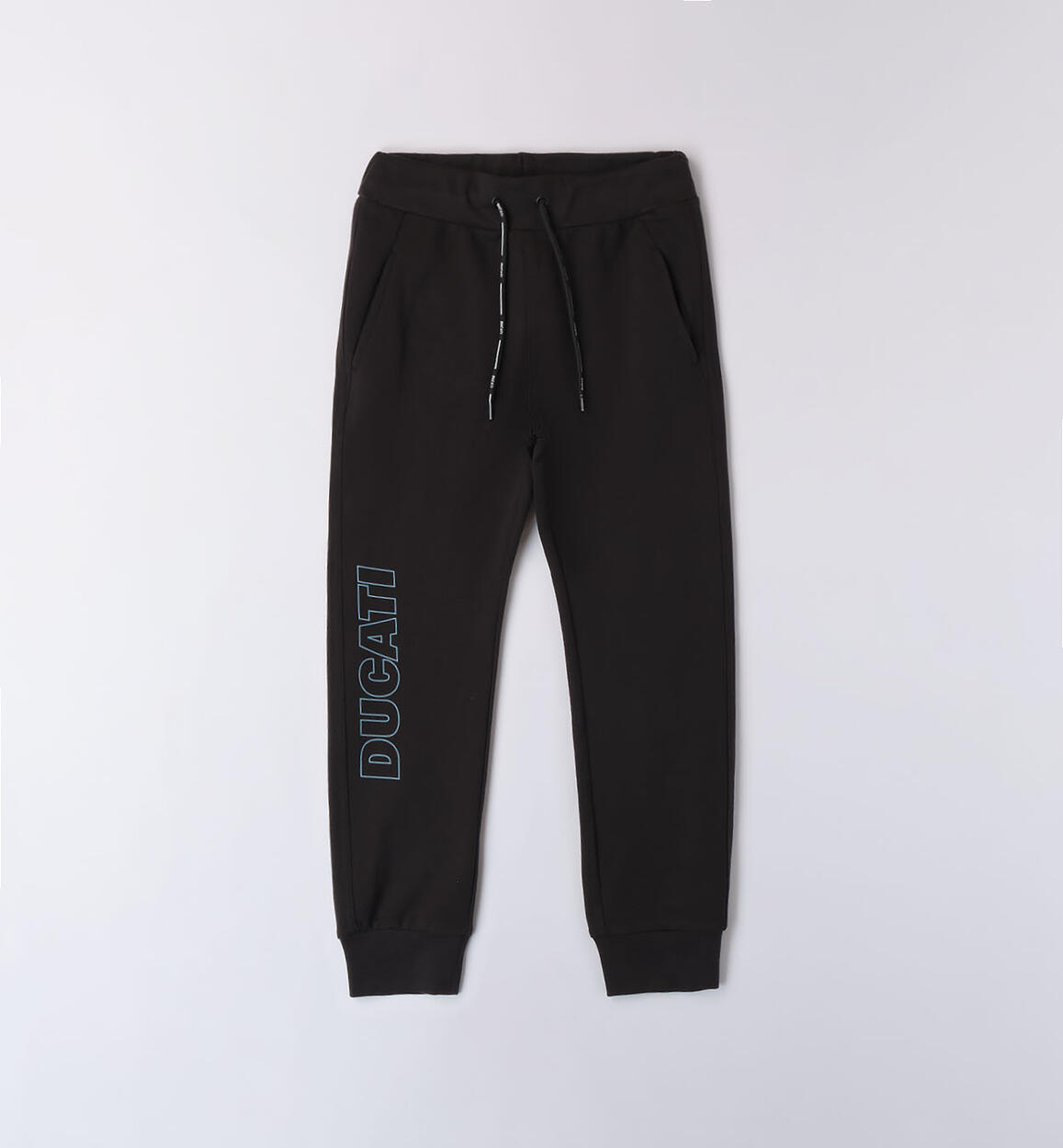 Boys' black Ducati trousers BLACK DUCATI