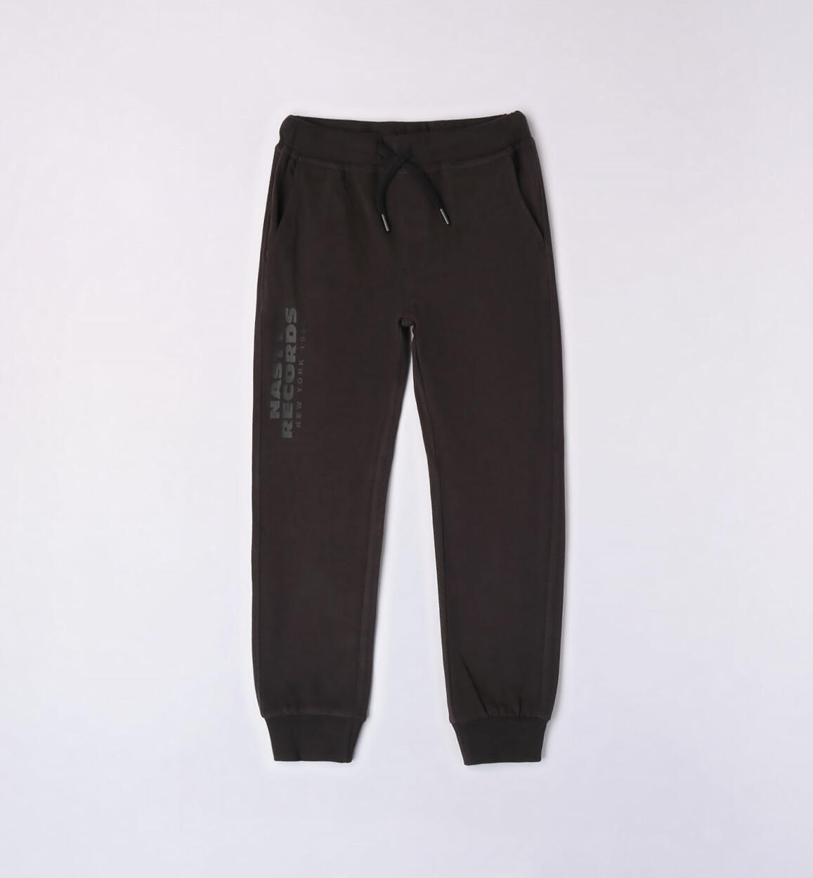 Pantalone jersey ragazzo NERO iDO