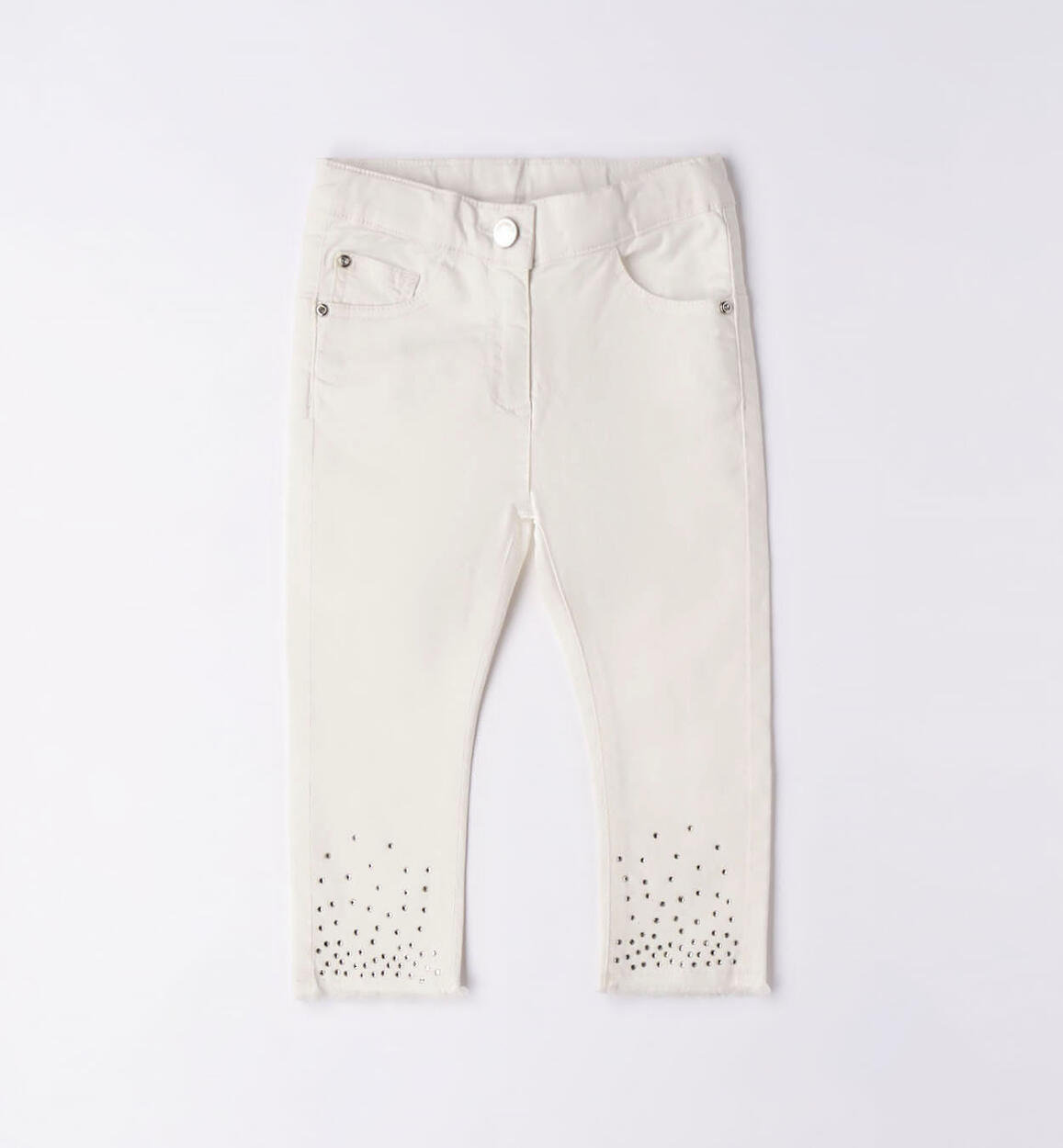 Pantalone lungo con strass bambina PANNA Sarabanda