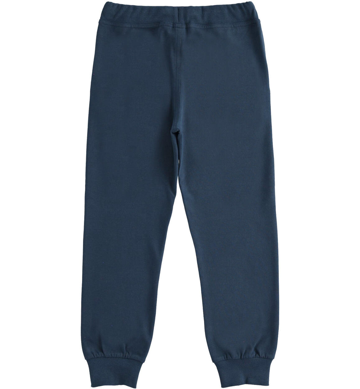 KNITTED TROUSERS  BLUE iDO