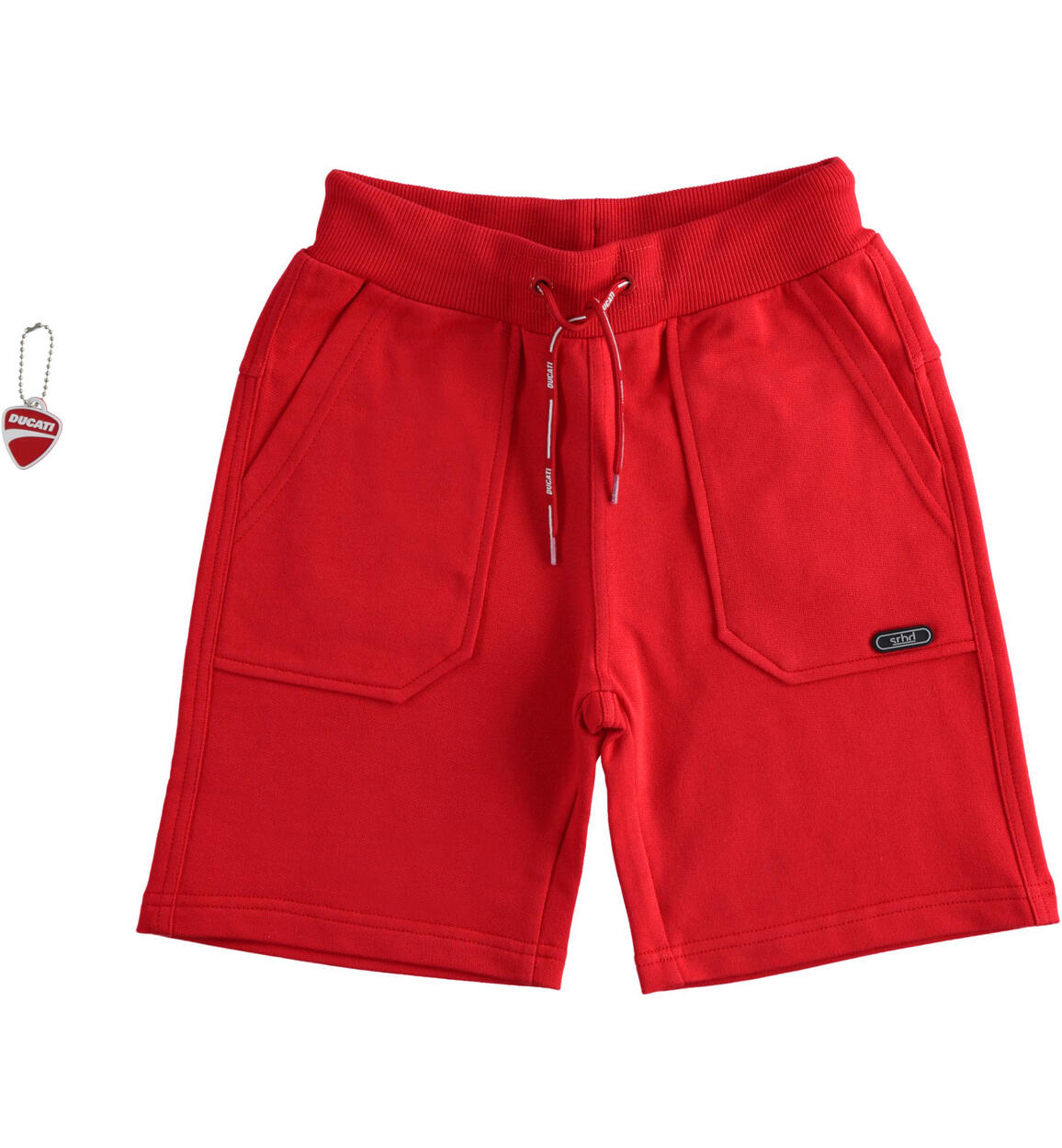 Pantalone modello basket per bambino Sarabanda interpreta Ducati ROSSO Sarabanda