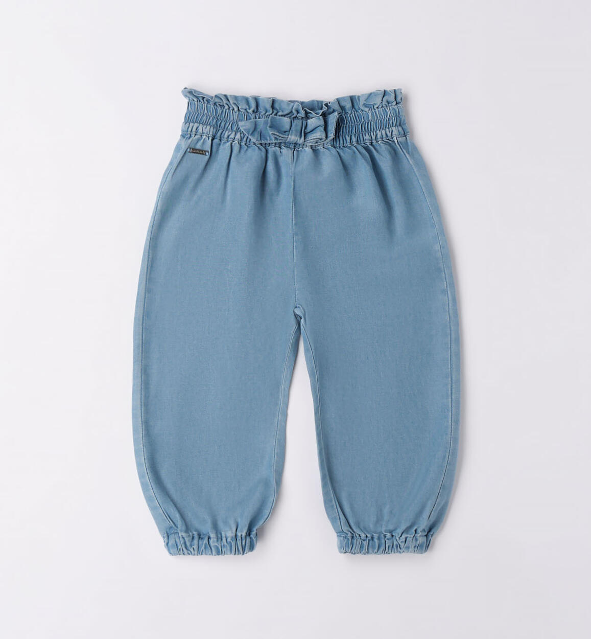 Pantalone morbido bambina BLU Sarabanda