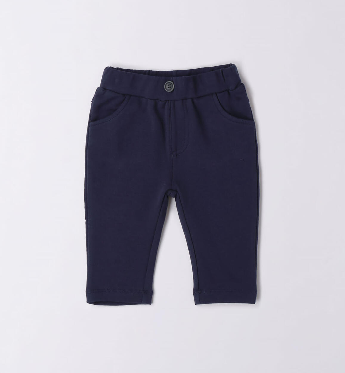 Pantalone neonato in felpa BLU iDO