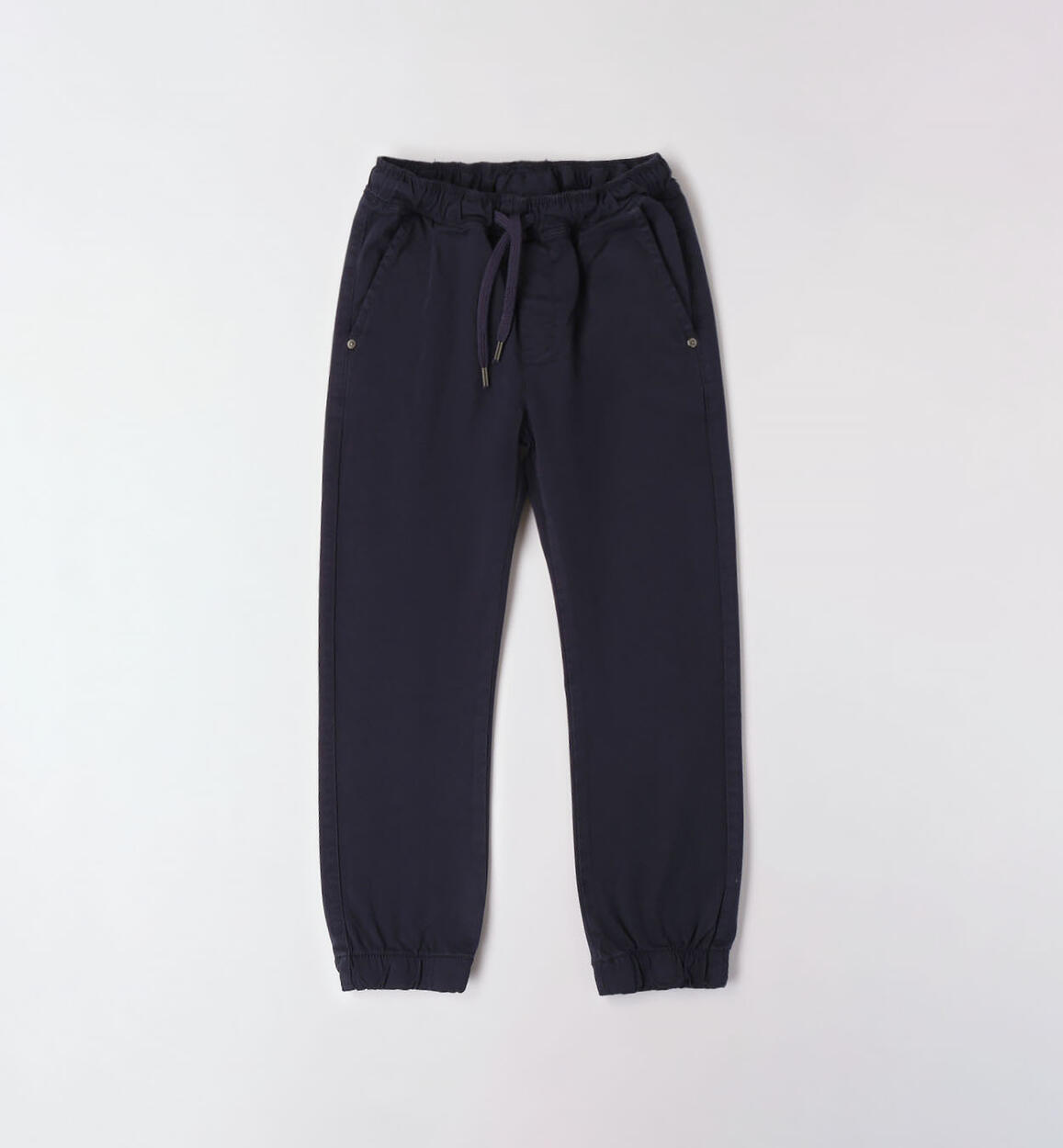 Pantalone per ragazzo in twill BLU iDO