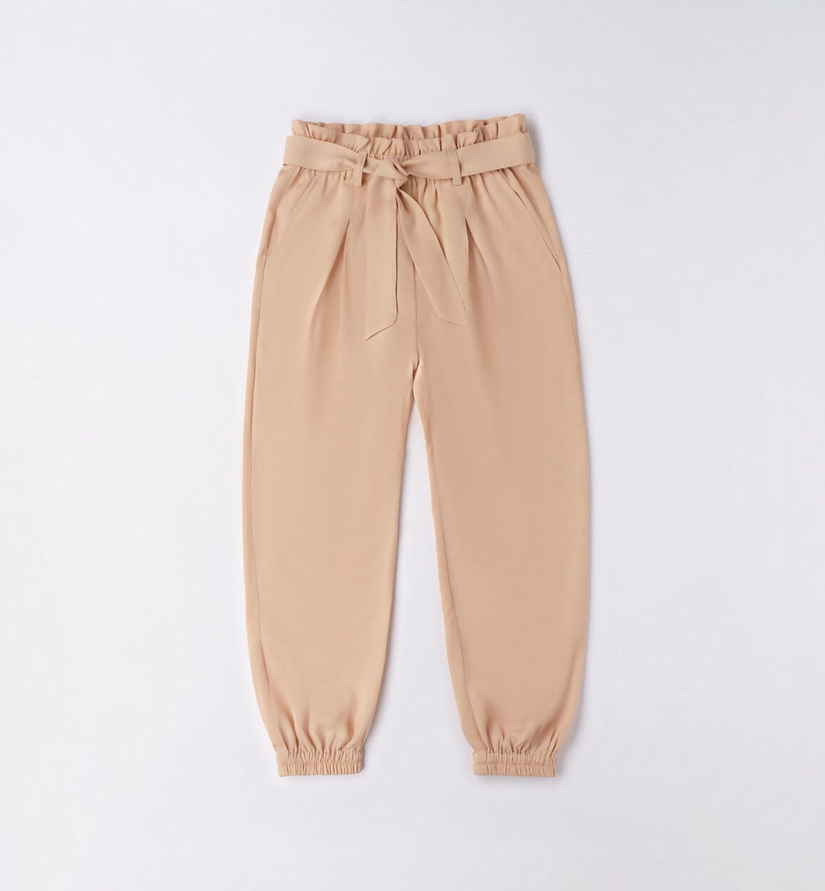 Pantalone ragazza con cintura BEIGE iDO