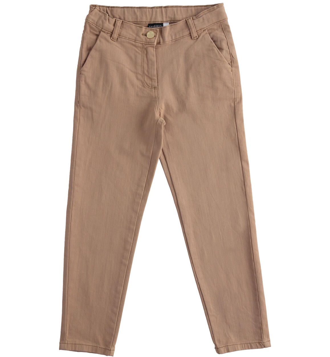 Pantalone ragazza in twill BEIGE Sarabanda