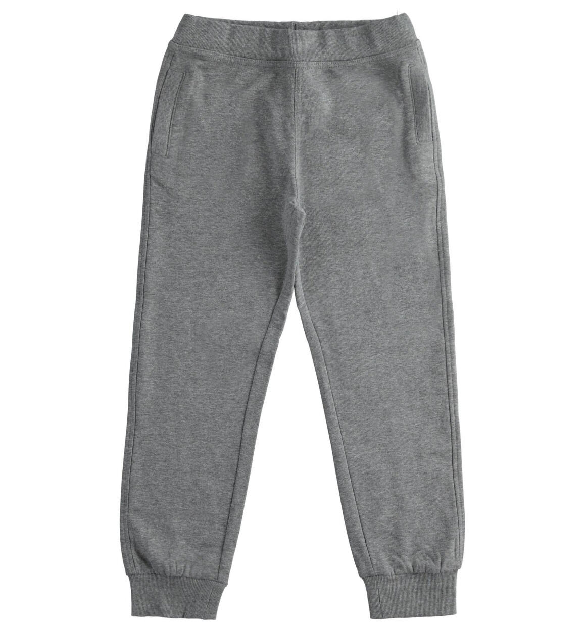 Pantalone ragazzo in felpa di cotone GRIGIO iDO