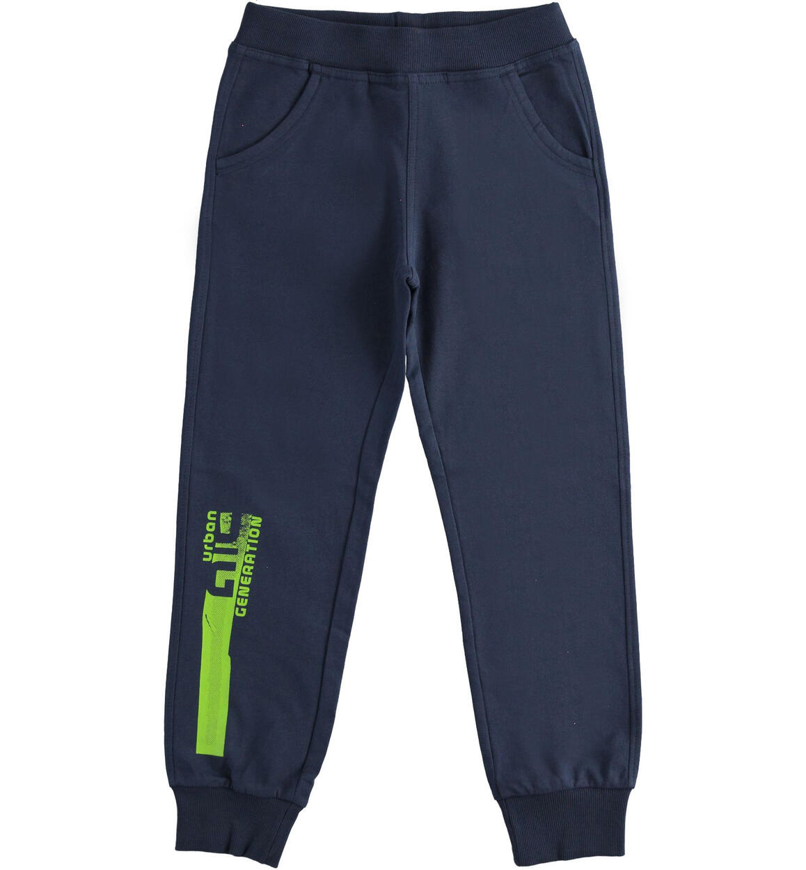 Pantalone ragazzo in felpa BLU iDO