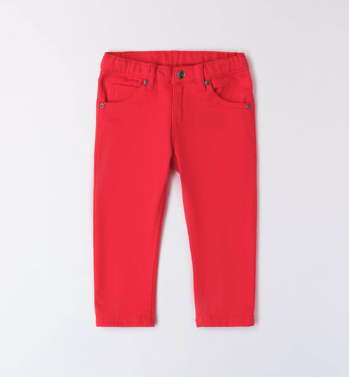 Pantalone regular per bambino ROSSO iDO