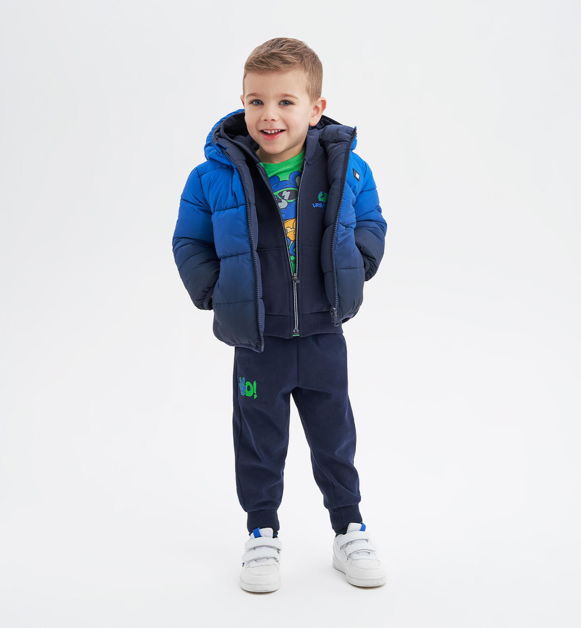 Pantalone tuta bambino BLU iDO