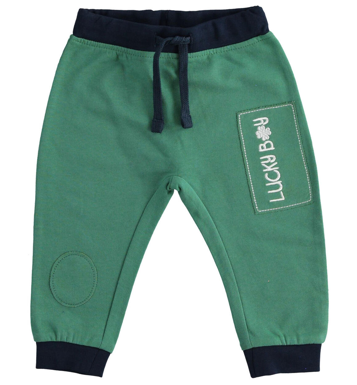 Pantalone tuta bimbo VERDE iDO