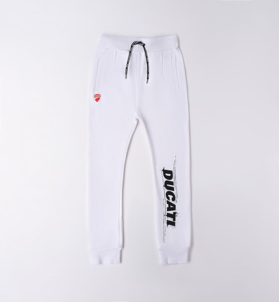 Pantalone tuta Ducati per bambino 100% cotone BIANCO DUCATI