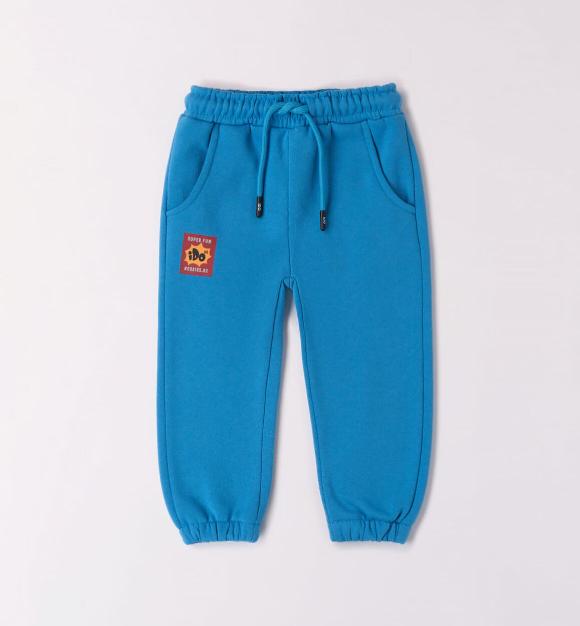 Pantalone tuta per bambino AZZURRO iDO