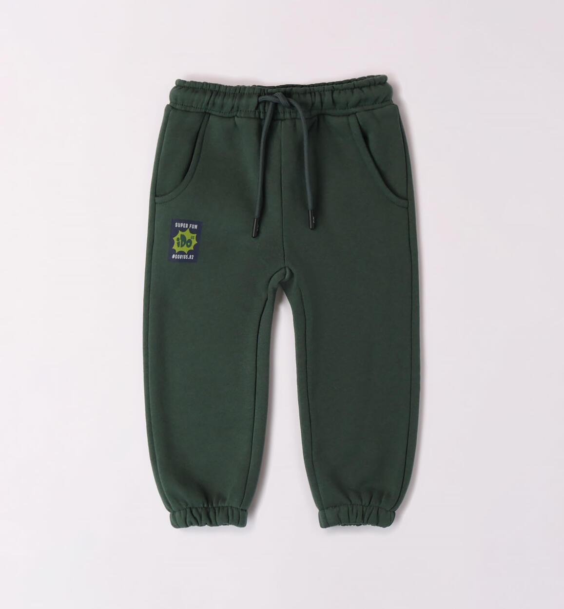 Pantalone tuta per bambino VERDE iDO