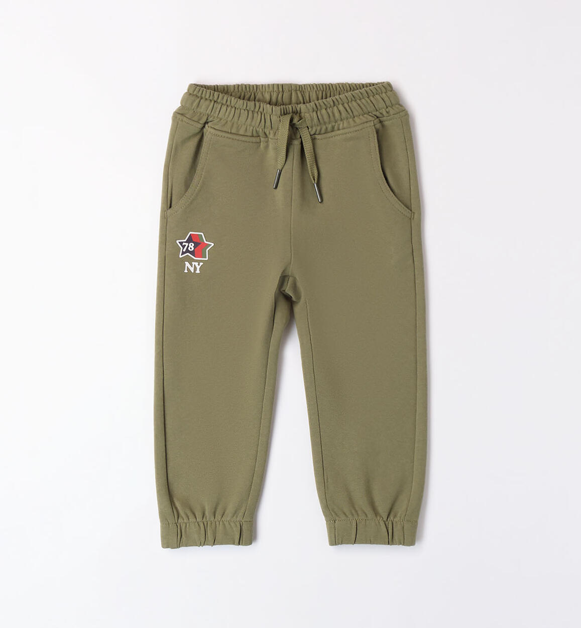 Pantalone tuta per bambino VERDE iDO