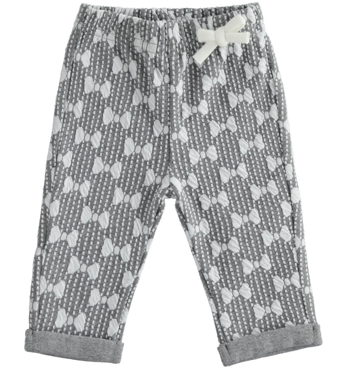 Pantaloni bimba eleganti GRIGIO iDO