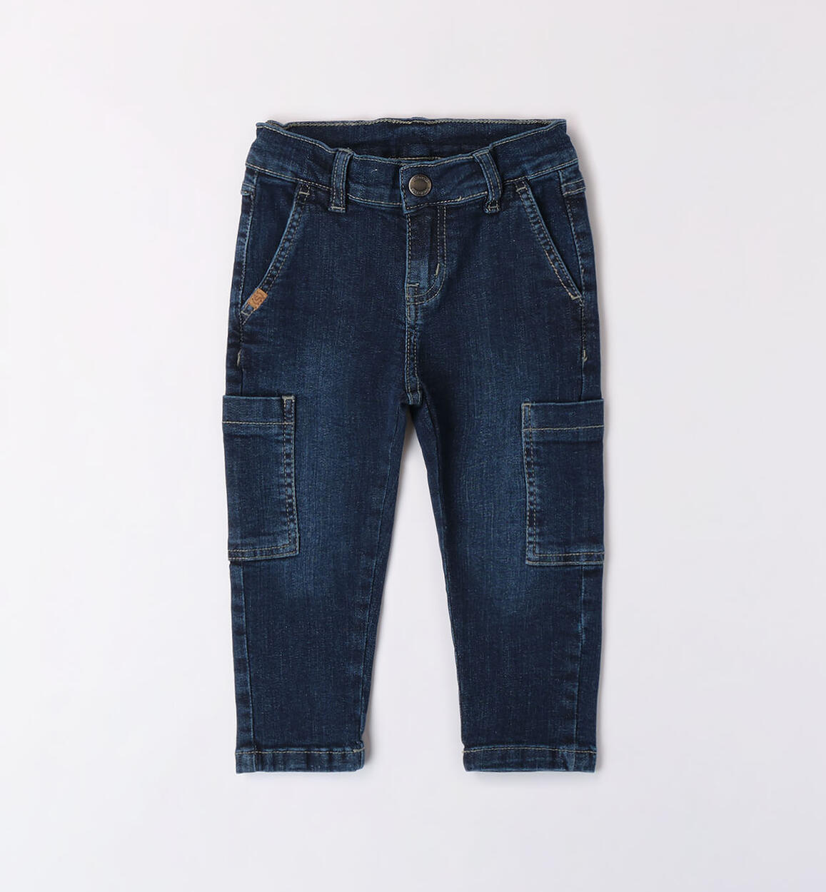 Pantaloni cargo per bambino BLU Sarabanda