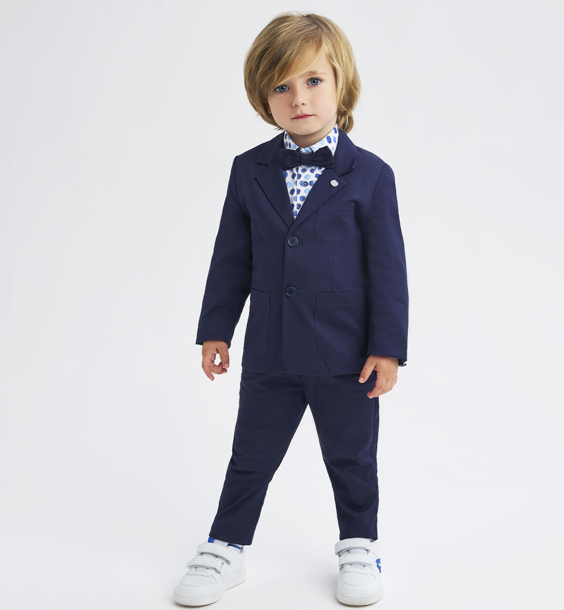 Pantaloni eleganti per bambino BLU Sarabanda