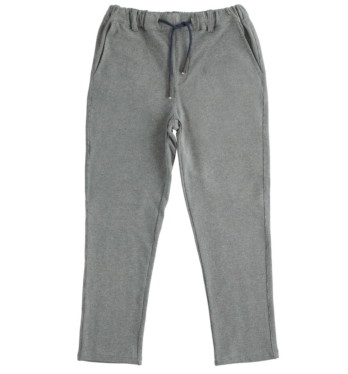 Pantaloni eleganti ragazzo GRIGIO iDO