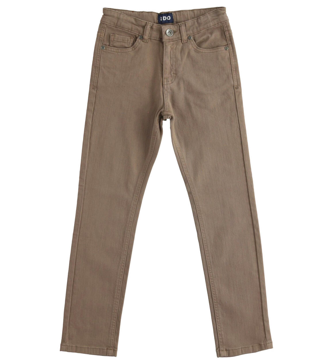 Pantaloni ragazzo regular fit MARRONE iDO