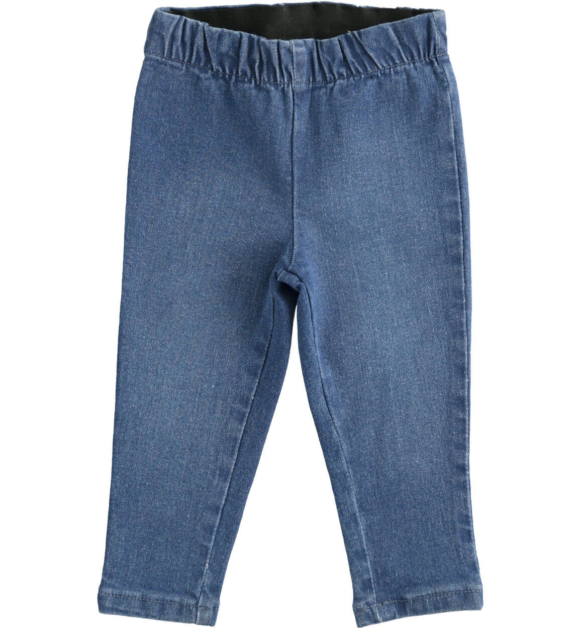 Particolare pantalone in denim stretch BLU iDO