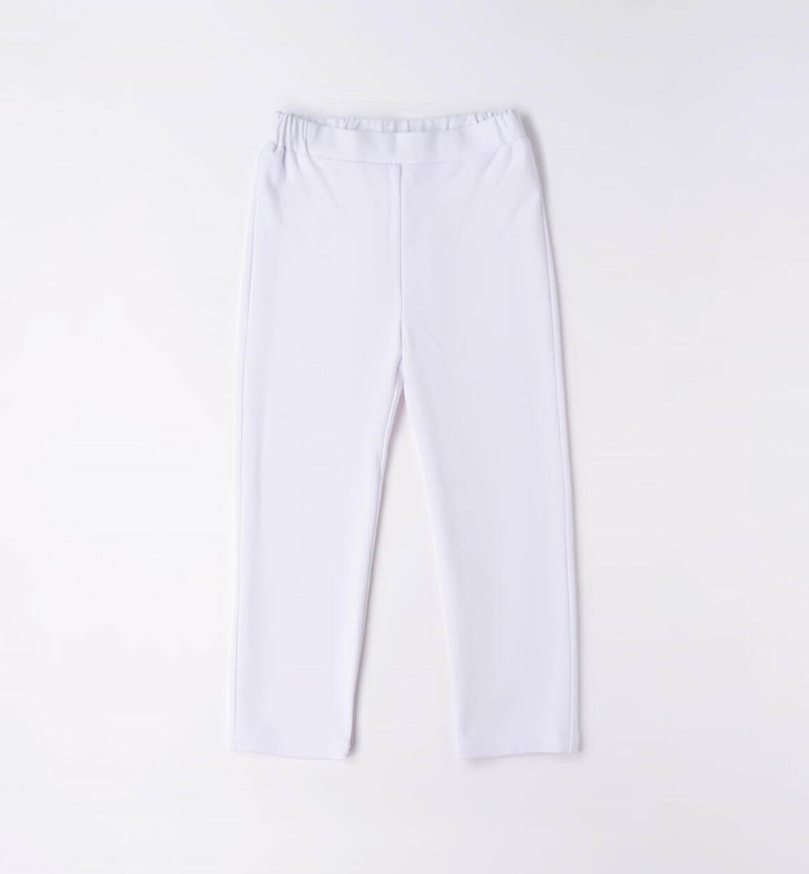 Particolare pantalone ragazza BIANCO iDO