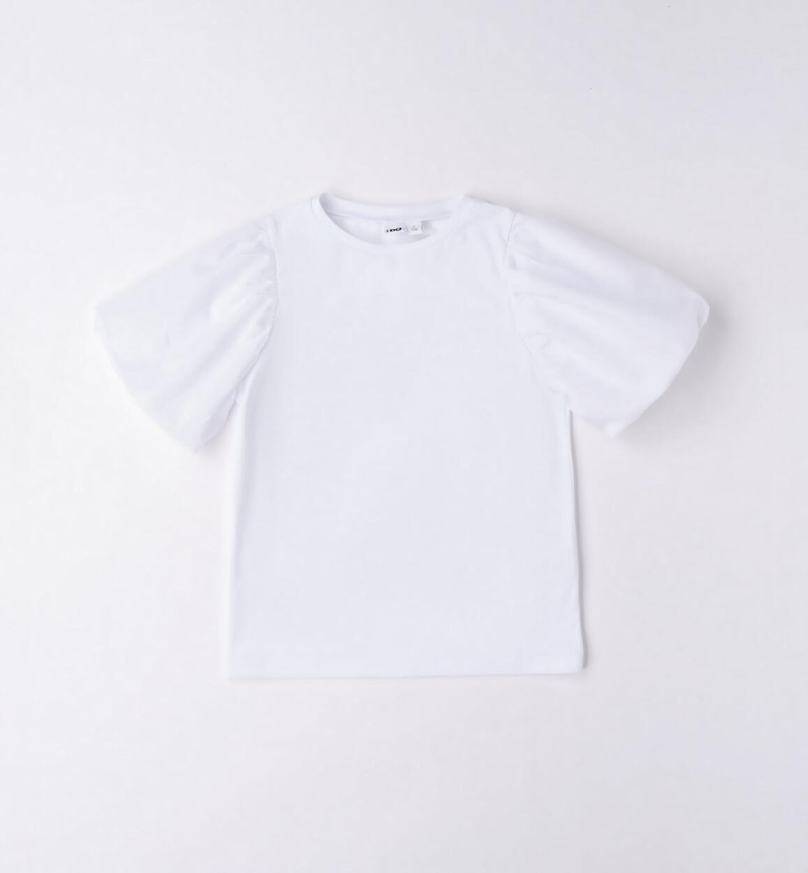 Particolare t-shirt ragazza BIANCO iDO