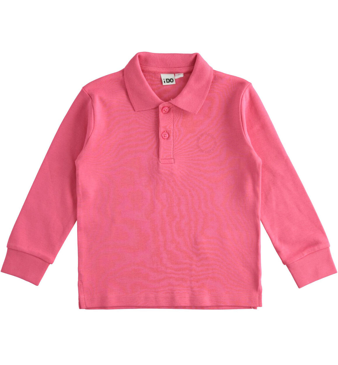 Polo bambino in cotone FUCSIA iDO