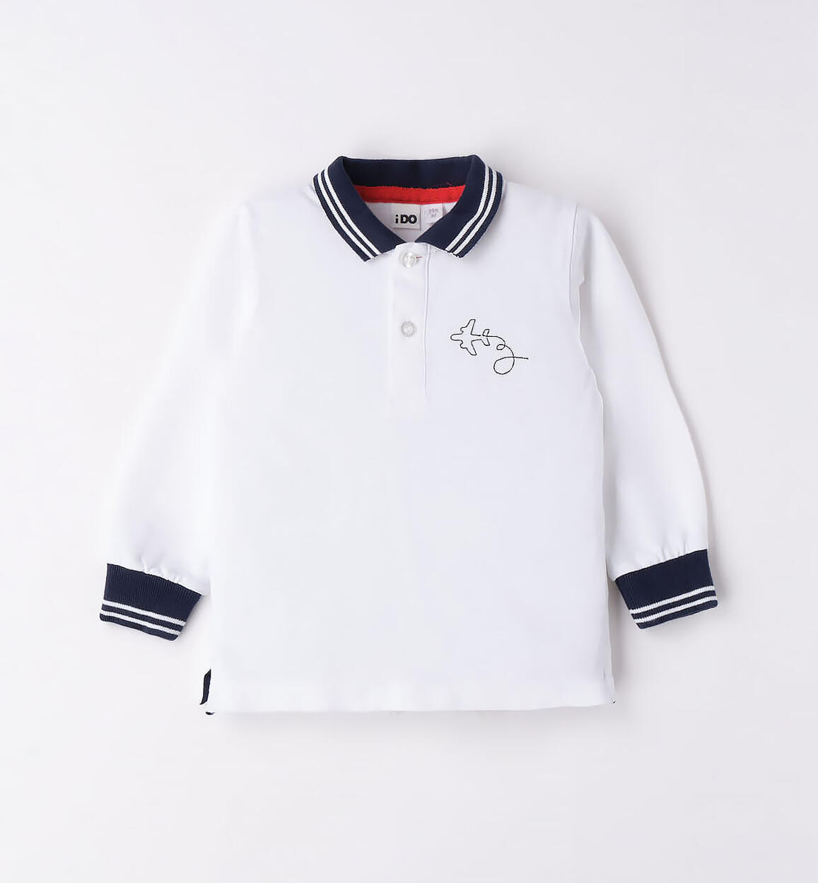 Polo classica bambino BIANCO iDO