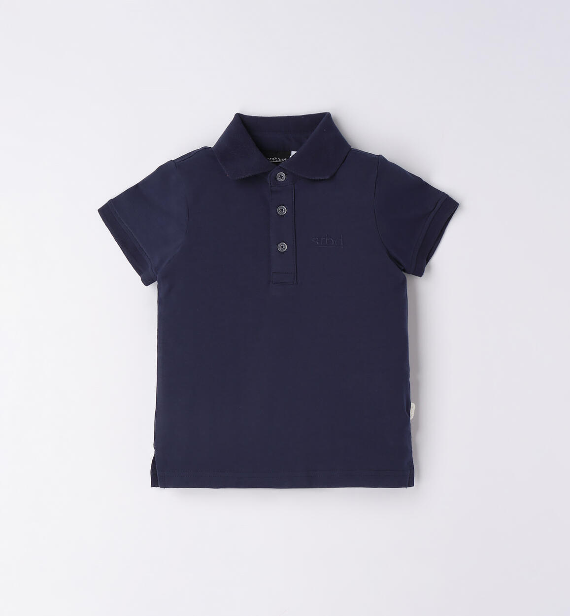 Polo manica corta bambino BLU Sarabanda