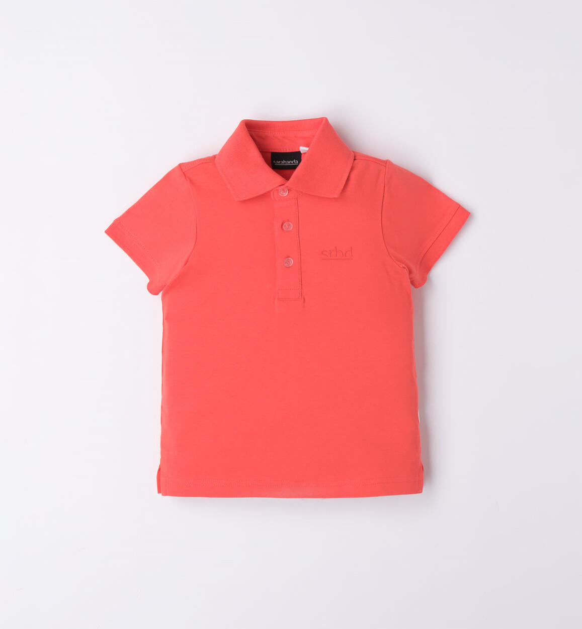 Polo manica corta bambino ROSSO Sarabanda