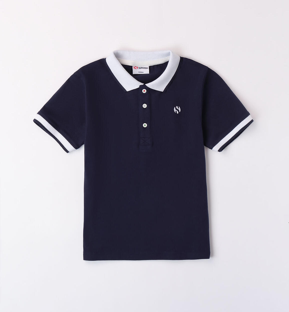 Superga Polo Shirt for Boys BLUE SUPERGA