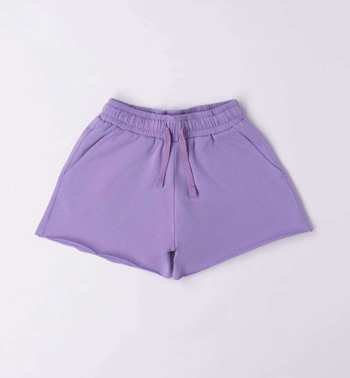 Short ragazza in felpa VIOLA iDO