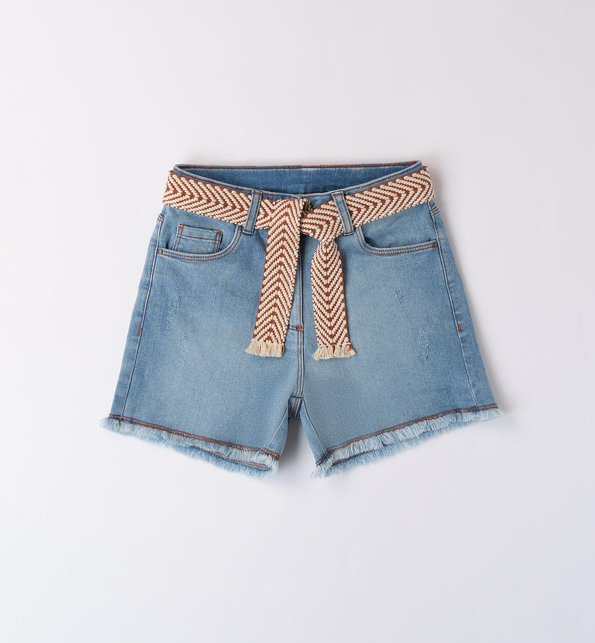 Shorts in denim per ragazza BLU iDO